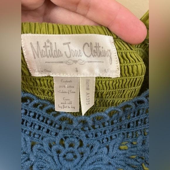 Matilda Jane Clothing Green Summer Breeze Dress - Women
Size Small - Picture 7 of 8